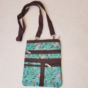 Braciano Crossbody Purse with Nature Print